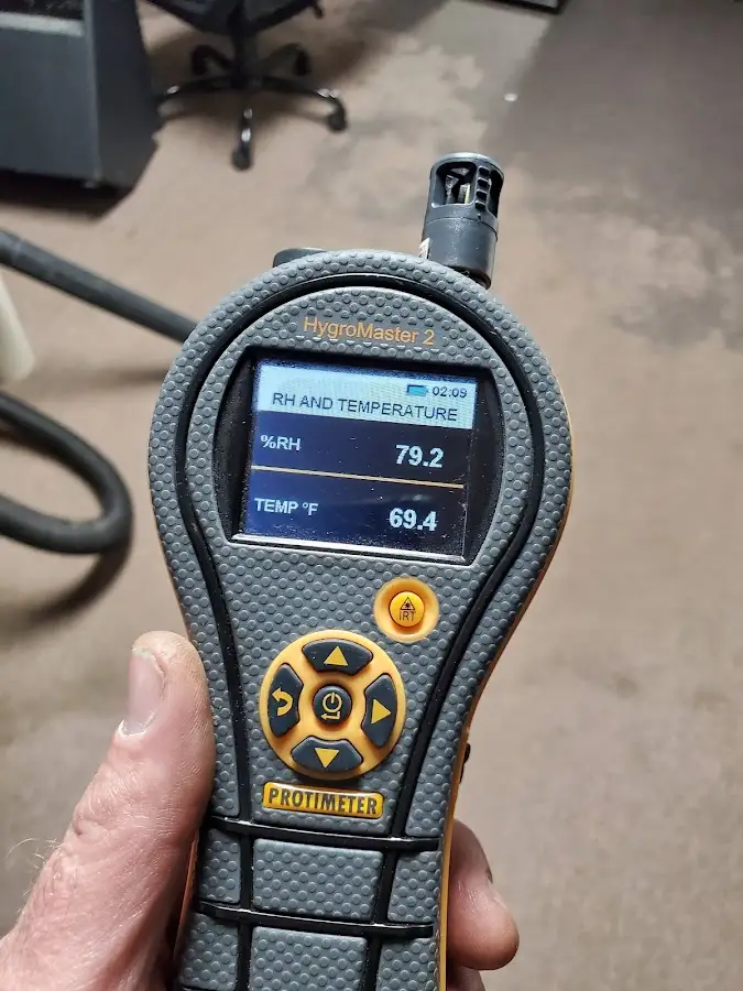 Moisture meter humidity assessment for Fire & Smoke Damage Restoration in Tallahassee